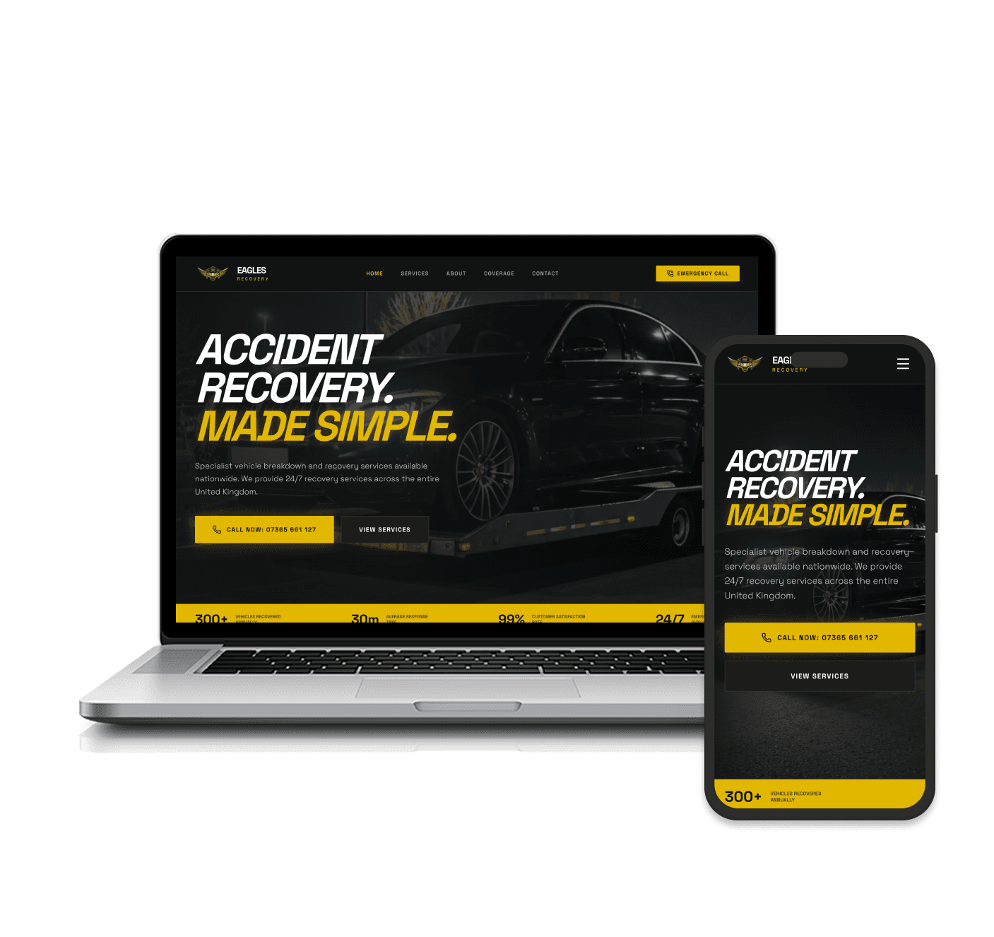 Eagles Recovery Website