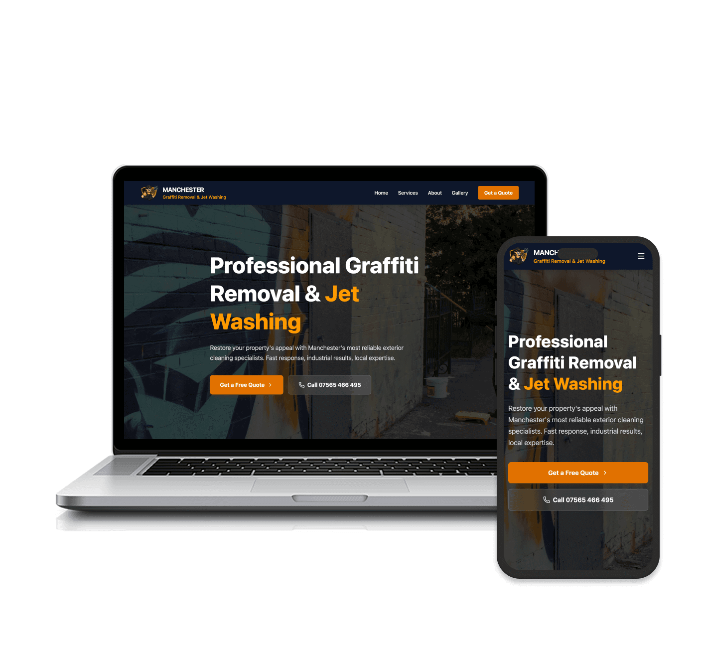 Manchester Graffiti Removal Website
