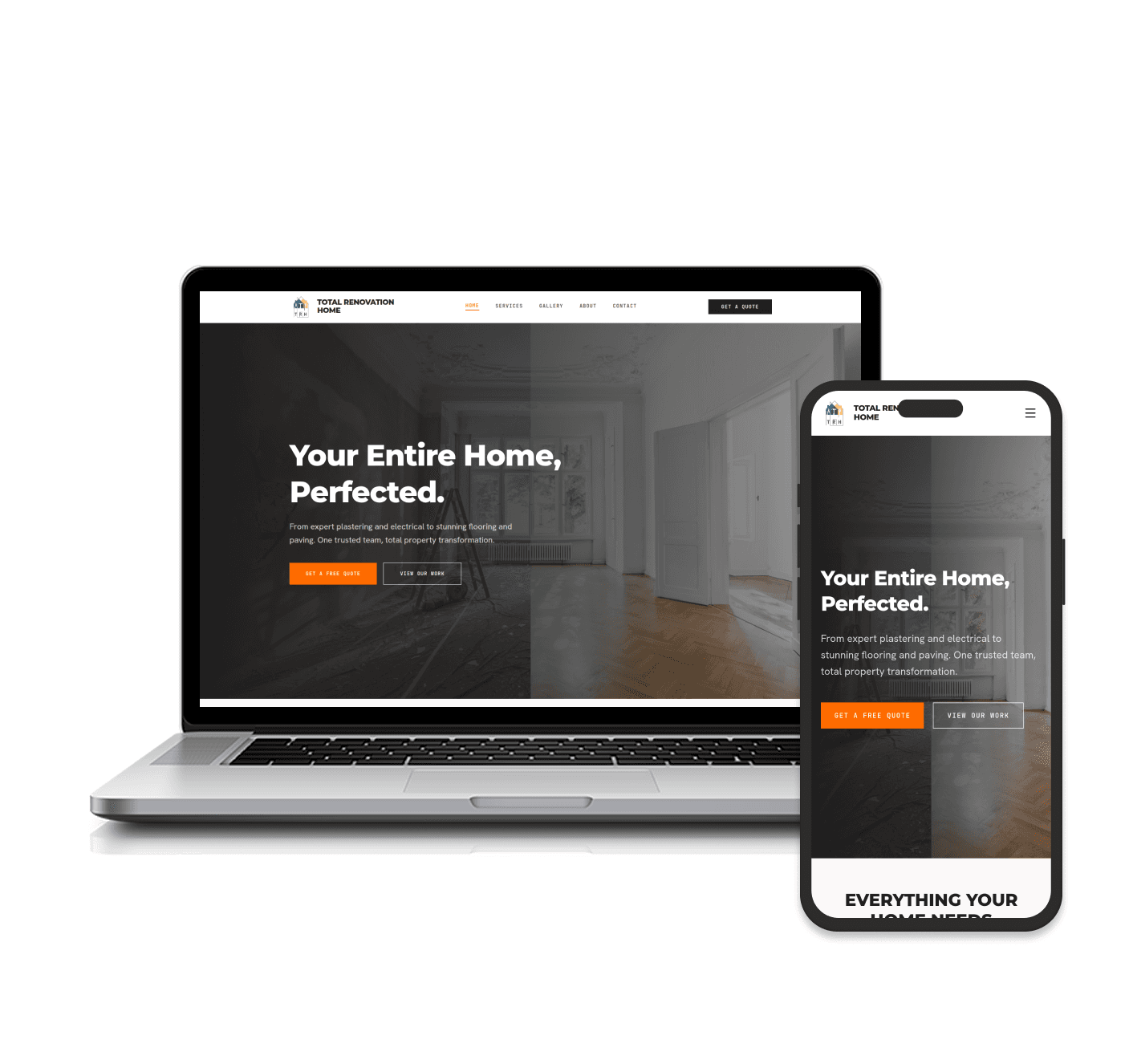 Total Renovation Home Website